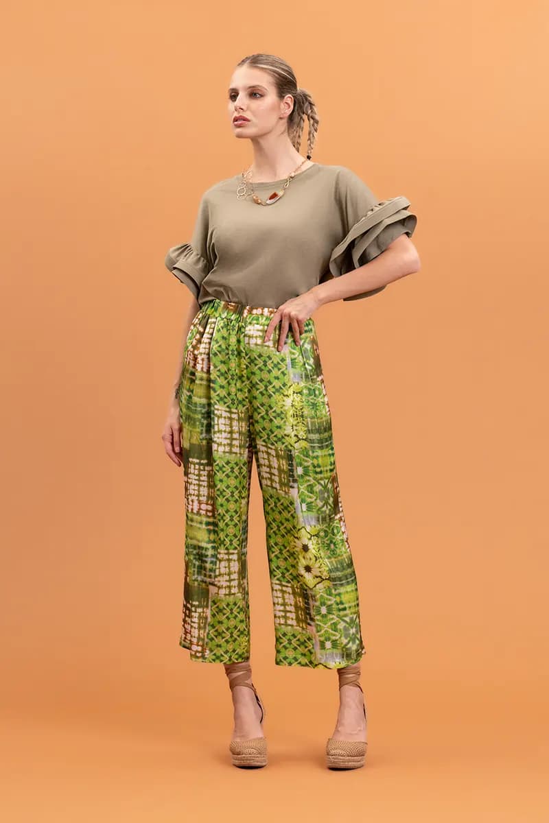 NUALY DAILY | Pantalone fantasia patchwork - 3