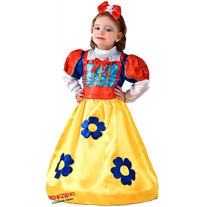 Costume carnevale principessa dei boschi da 7 a 10 anni - veneziano 1062 - 3