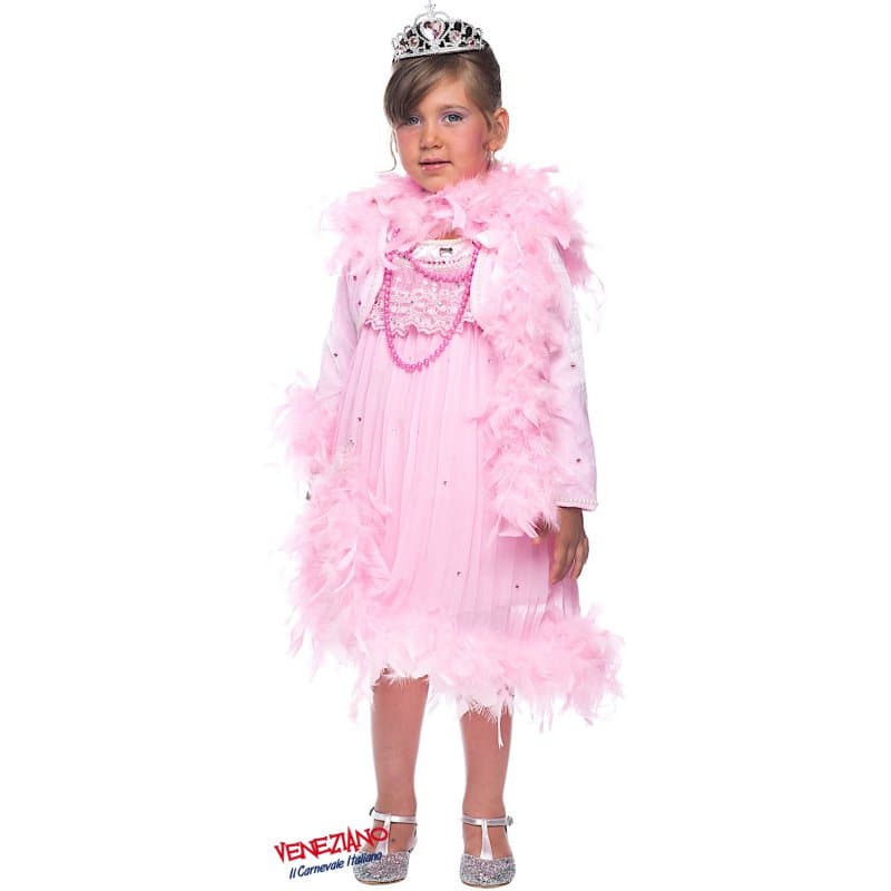 Costume carnevale ballerina tip tap da 7 a 10 anni - veneziano 50769 - 3