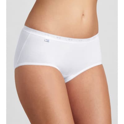Slip donna midi basic 2 paia cotone - sloggi - 5