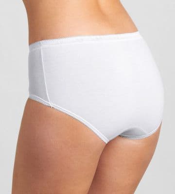 Slip donna midi basic 2 paia cotone - sloggi - 2