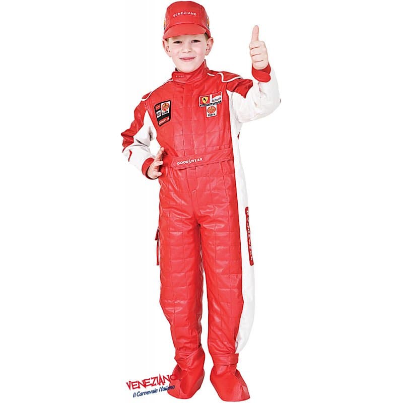 Costume carnevale pilota di F1 da 7 a 10 anni - veneziano 7741 - 3