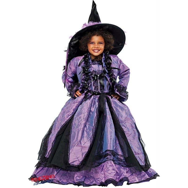 Costume carnevale maga magò lusso da 7 a 10 anni - veneziano 50196 - 3