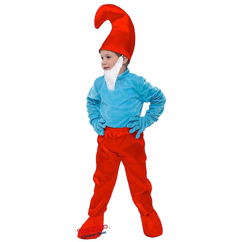 Costume carnevale grande folletto da 3 a 6 anni - veneziano 52335 - 3
