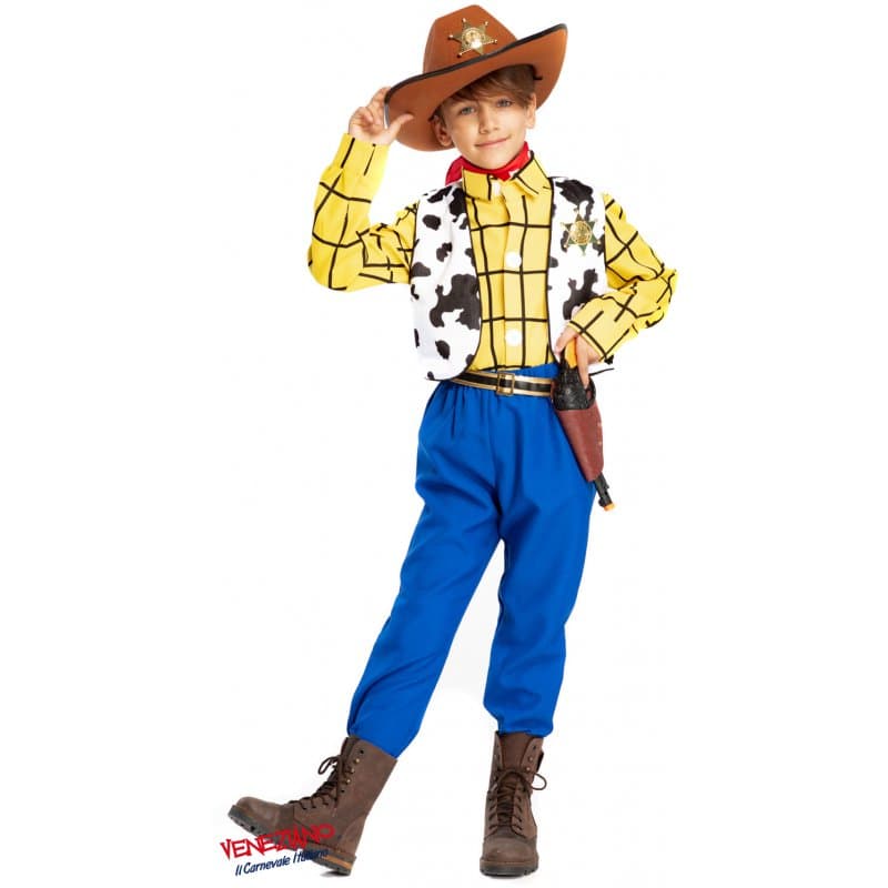 Costume carnevale sceriffo da 4 a 6 anni - veneziano 54131 - 3