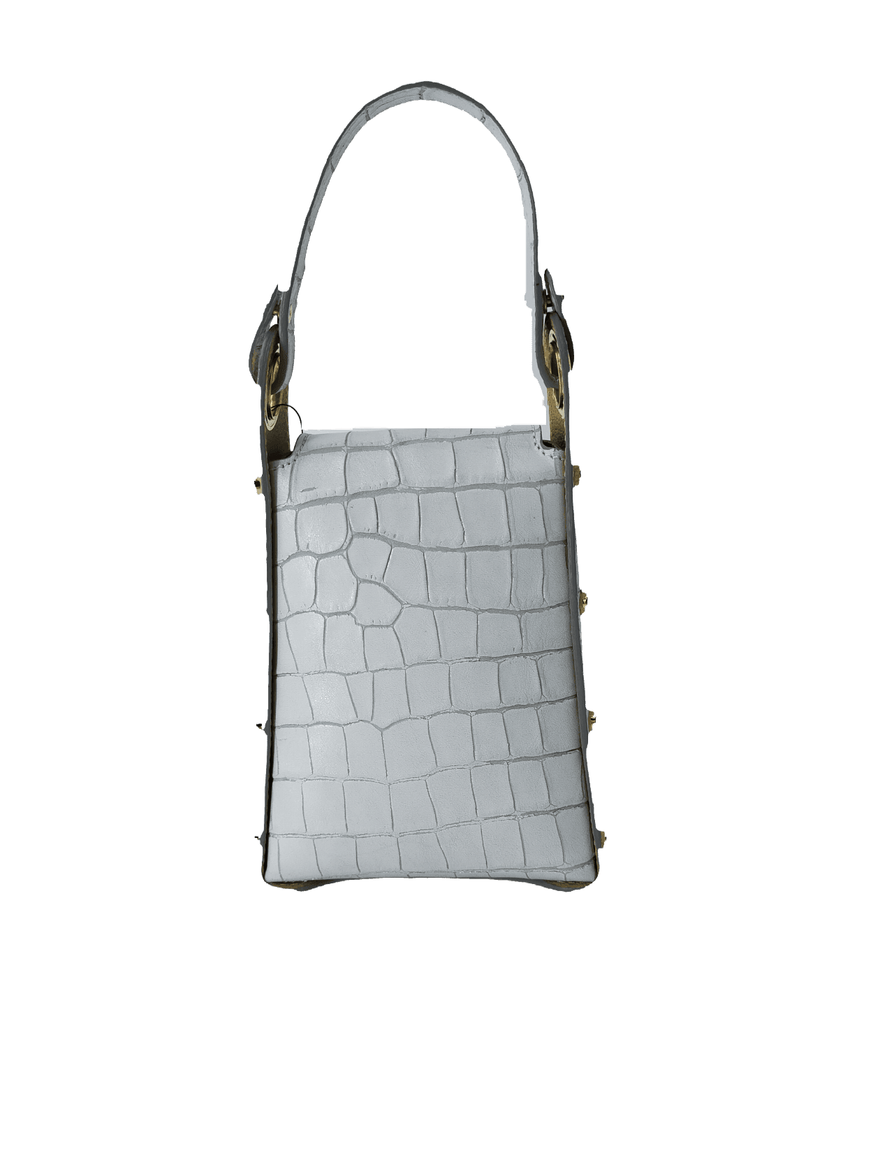 Borsa Donna V Versace Italia in Pelle White - Luxury Leather Bag Elegante e Raffinata - 3