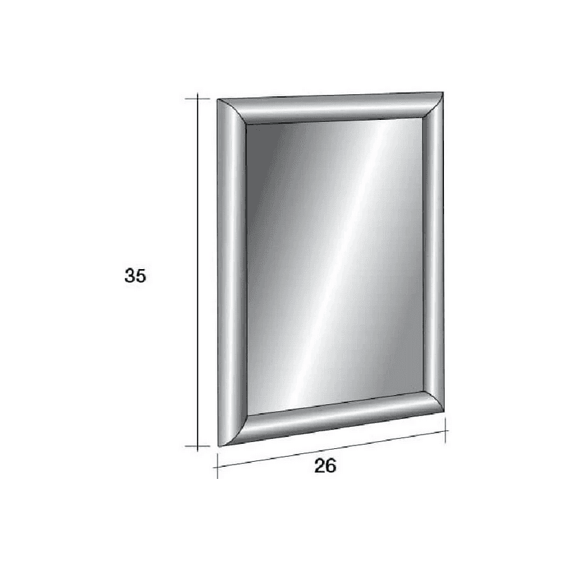 Alubox Bacheca Porta Avvisi in Alluminio Simplex - 2