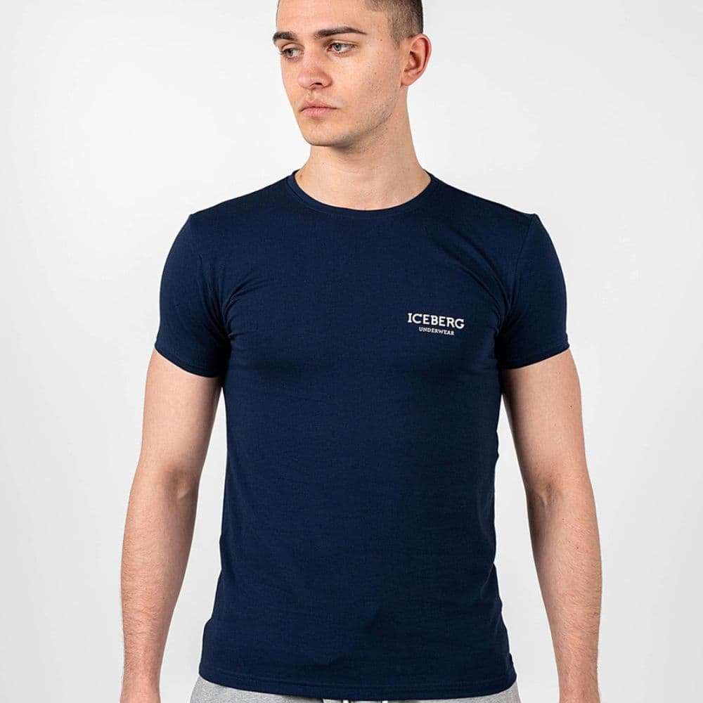 Iceberg T-Shirt Uomo Blu - 3