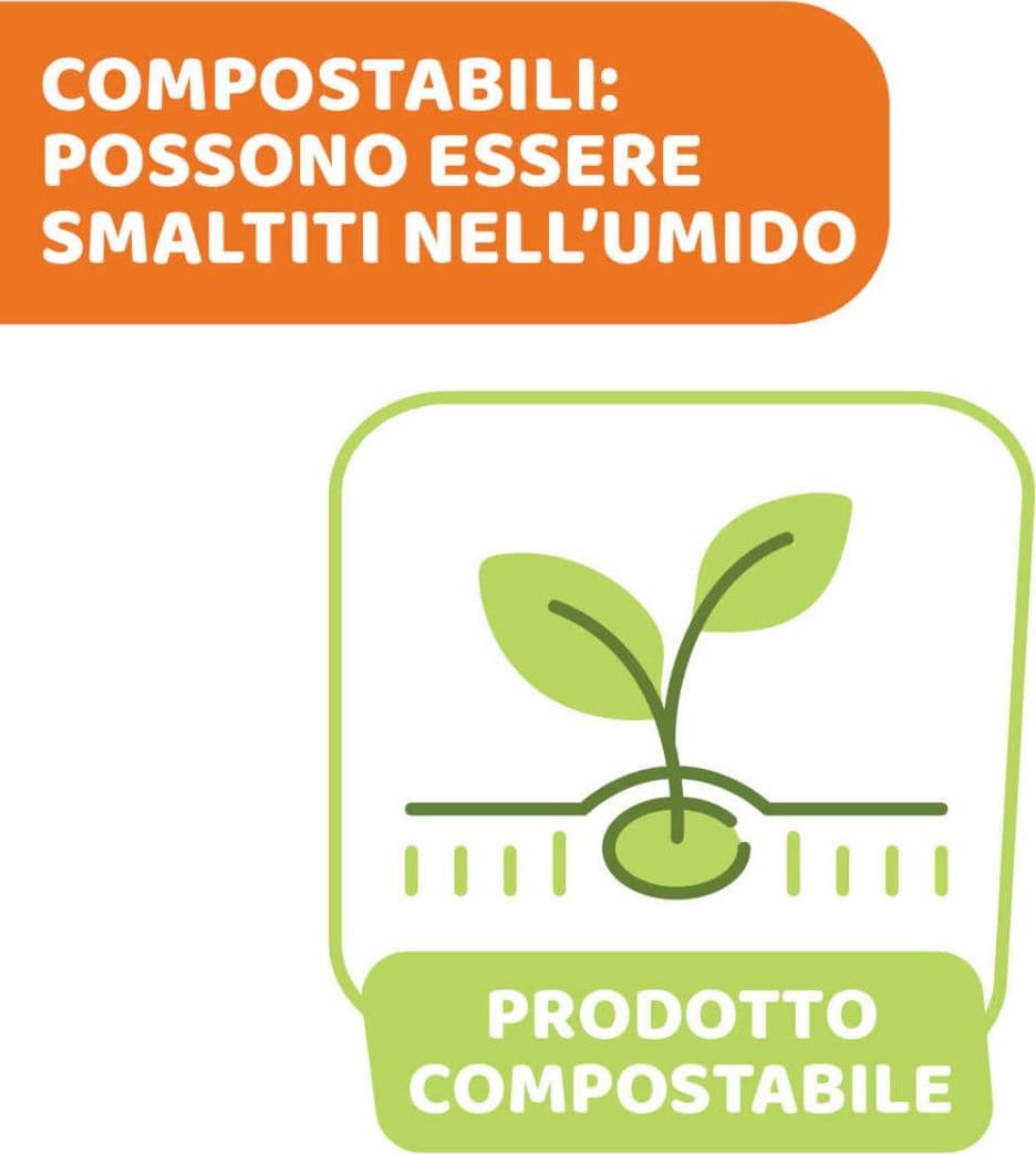 Bavaglini Monouso Compostabili 36pz Chicco - 5