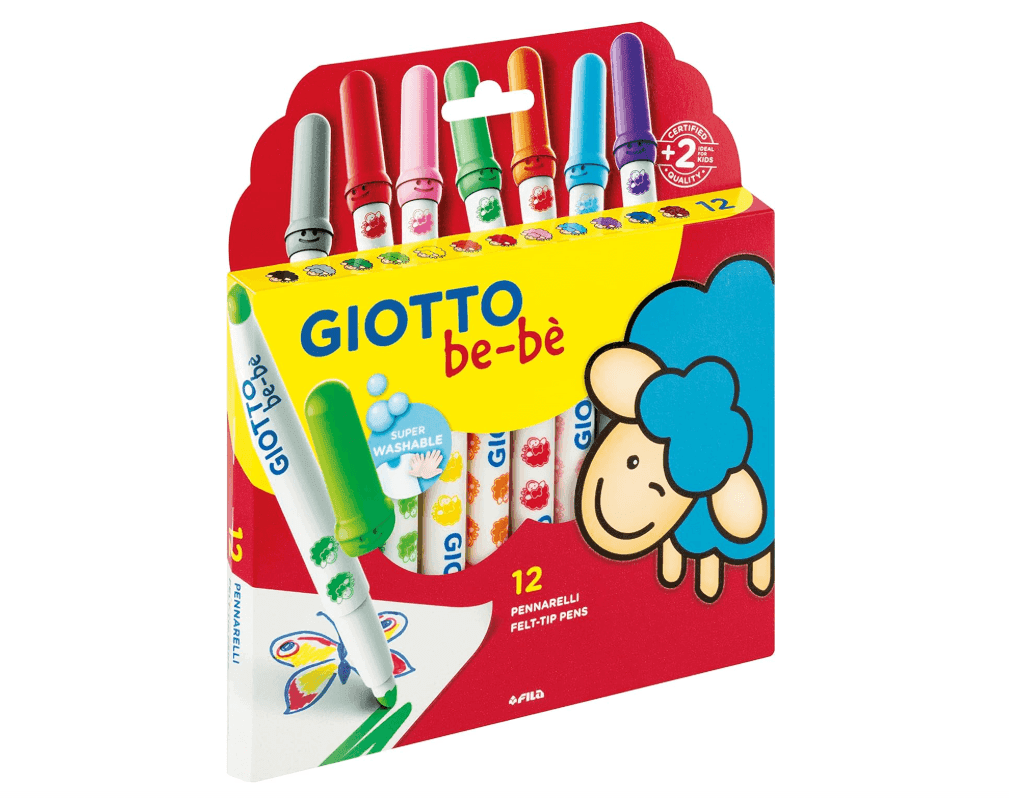 Giotto - Astuccio Pennarelli Be-bè conf. 12 Colori (F478200) - 3