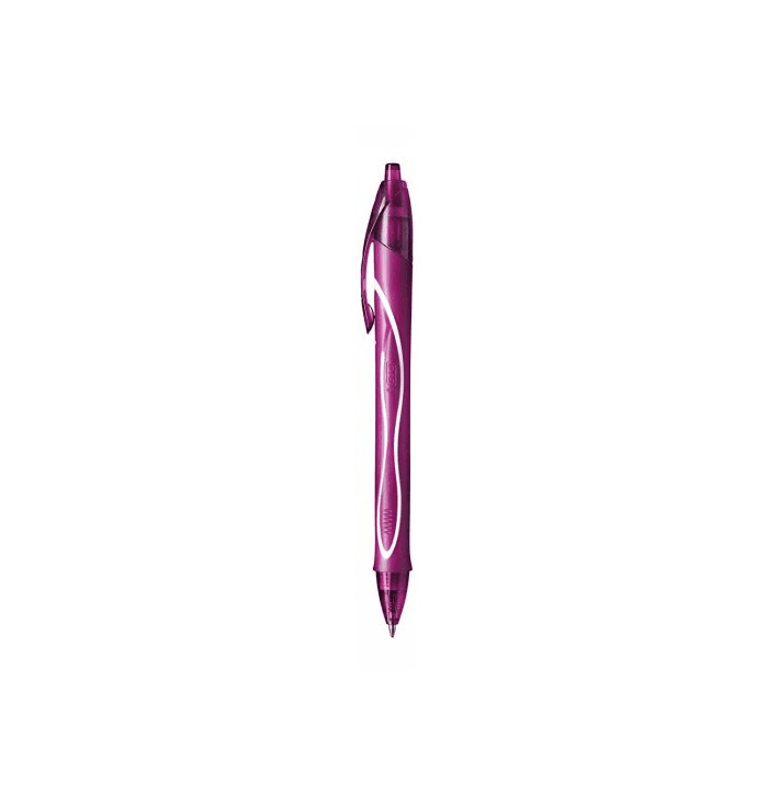 Bic - Penna gel a scatto Bic Gelocity Quick Dry - tratto 0,30 mm - 10 colori assortiti - 15