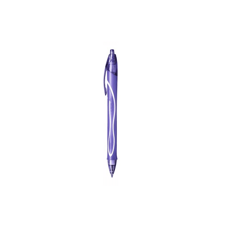 Bic - Penna gel a scatto Bic Gelocity Quick Dry - tratto 0,30 mm - 10 colori assortiti - 4
