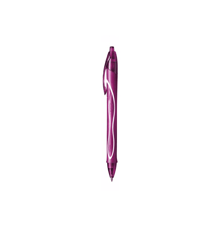 Bic - Penna gel a scatto Bic Gelocity Quick Dry - tratto 0,30 mm - 10 colori assortiti - 6