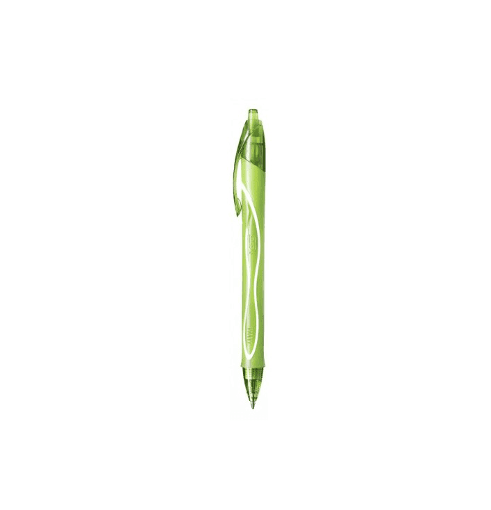 Bic - Penna gel a scatto Bic Gelocity Quick Dry - tratto 0,30 mm - 10 colori assortiti - 8