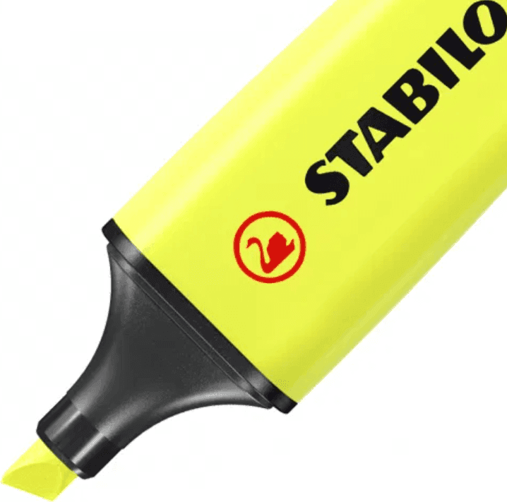 Stabilo - Evidenziatore Boss Original Astuccio con 4 colori: giallo, verde, arancione, rosa (70/4) - 5