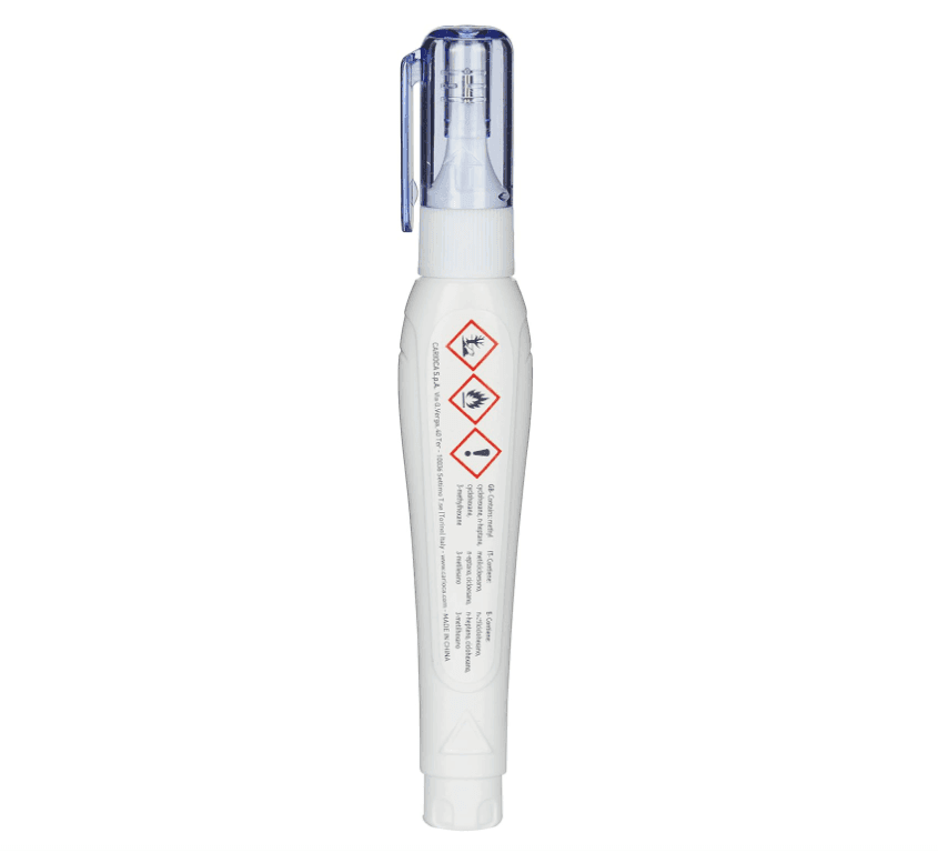 Carioca - Correttore a Penna 7ml - Punta in metallo resistente e precisa - 2