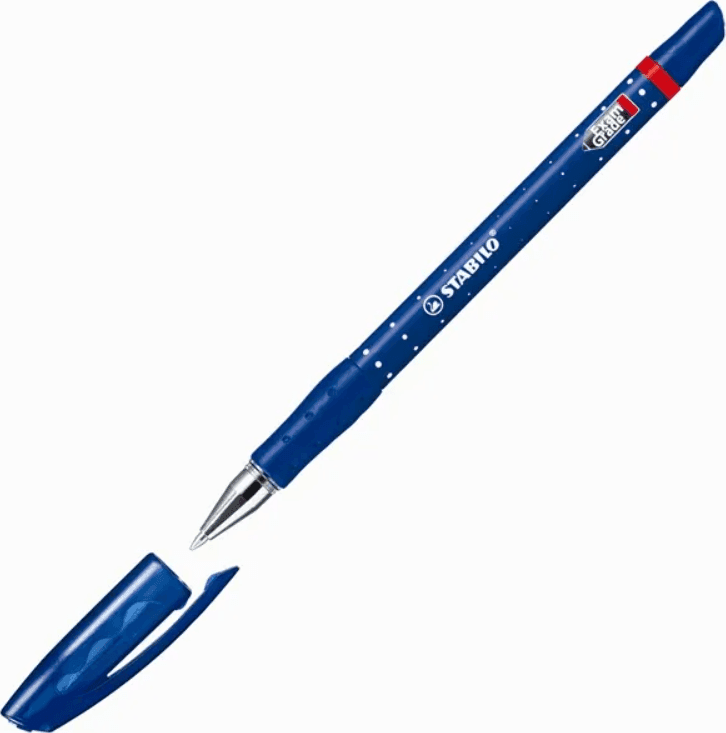 Stabilo - Penna a sfera Exam Grade Penna singola - 0,45 mm - Blu (588l1041) - 2