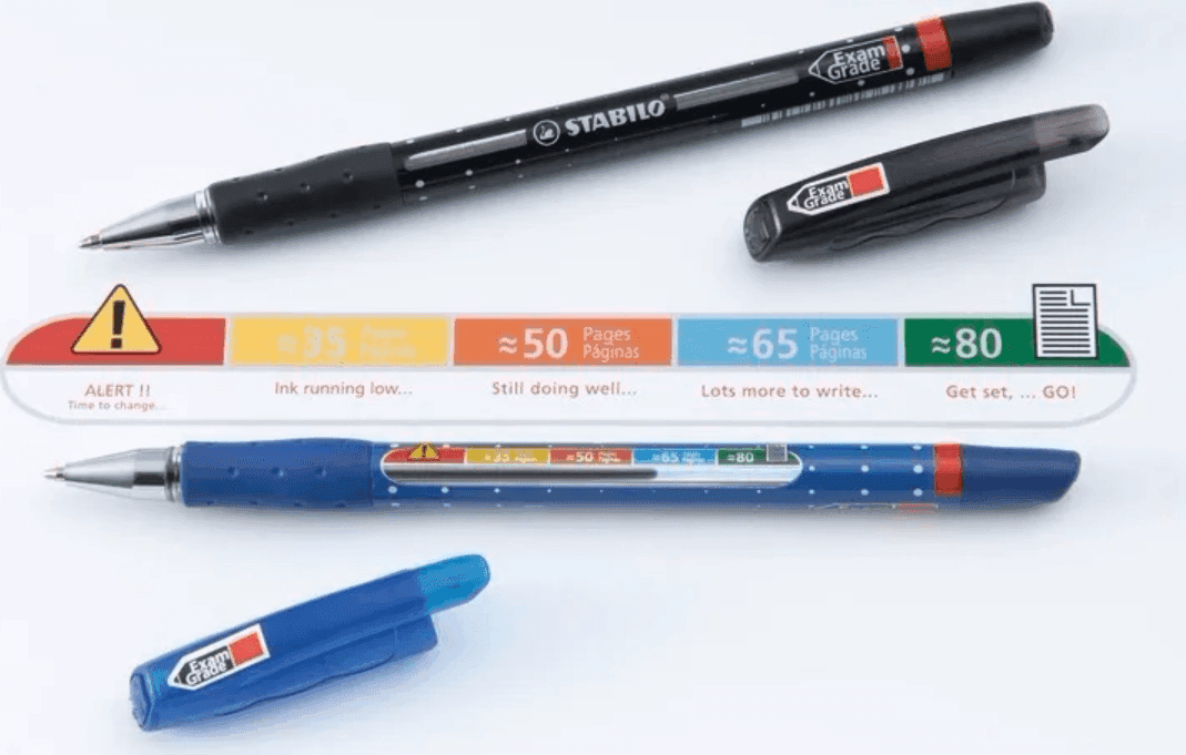 Stabilo - Penna a sfera Exam Grade Penna singola - 0,45 mm - Blu (588l1041) - 3
