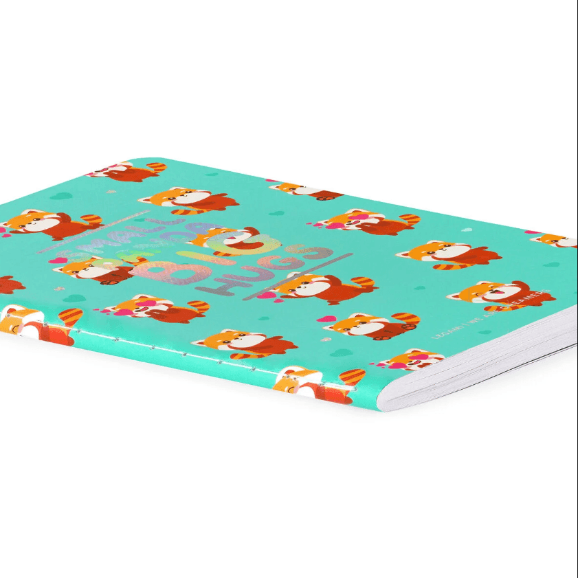 Legami - Quaderno a Righe A6 con Copertina Rigida Illustrata - Red Panda (A6NOT0043) - 3