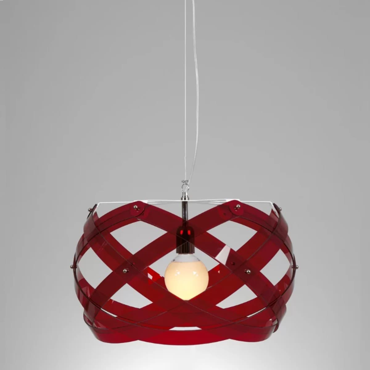 Lampadario moderno EMPORIUM NUCLEA E27 LED 53CM metacrilato sospensione - 3