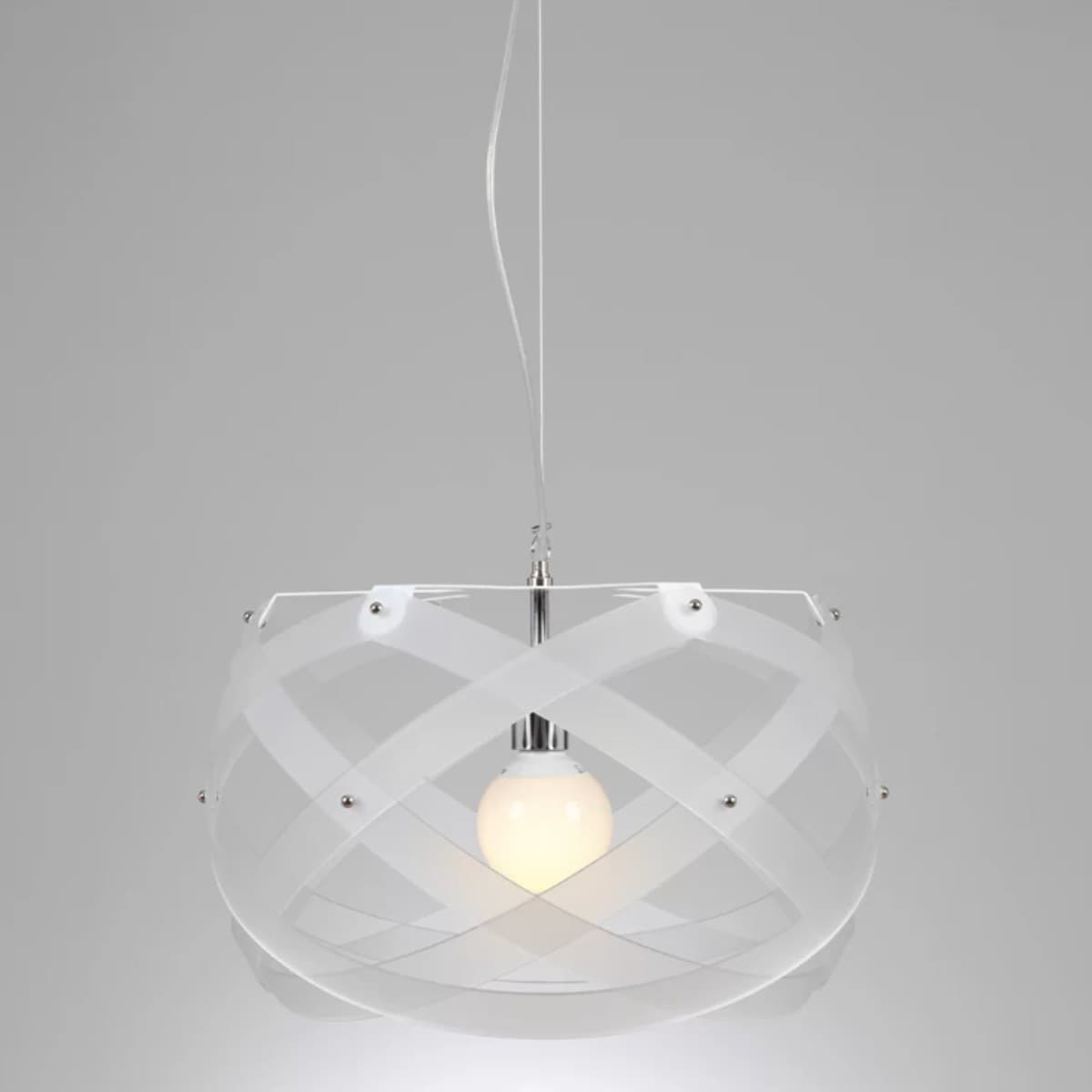 Lampadario moderno EMPORIUM NUCLEA E27 LED 53CM metacrilato sospensione - 5