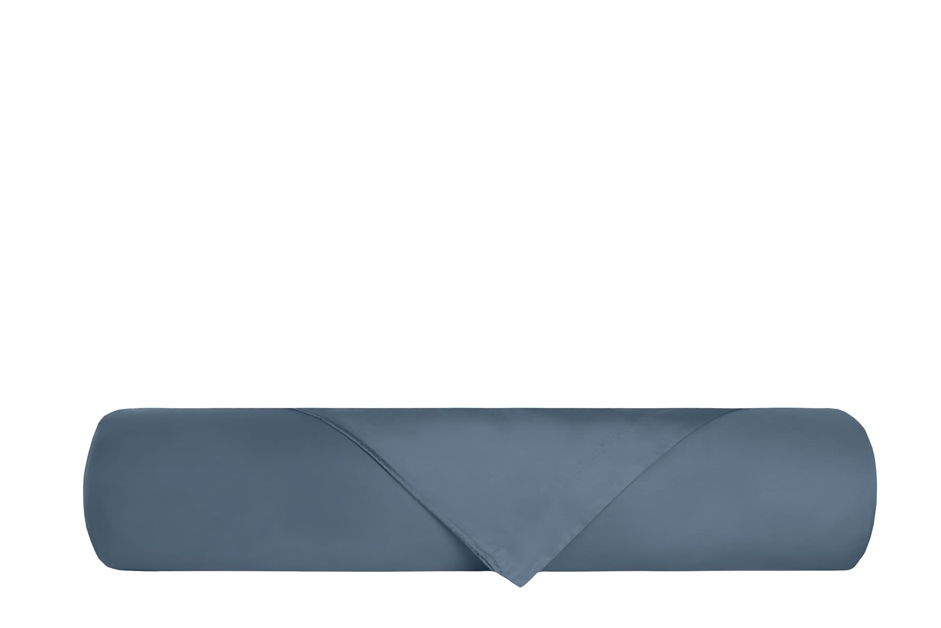 Parure Letto in Raso di puro cotone Grigio Ferro - 3