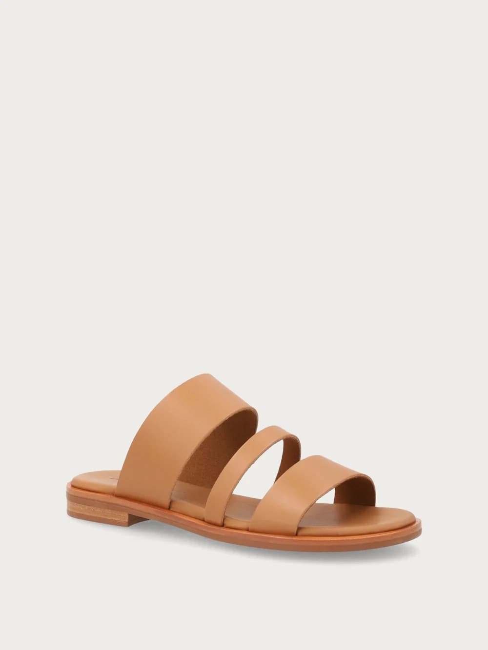 Frau ciabatta donna London in pelle mou cuoio 86M0 - 2