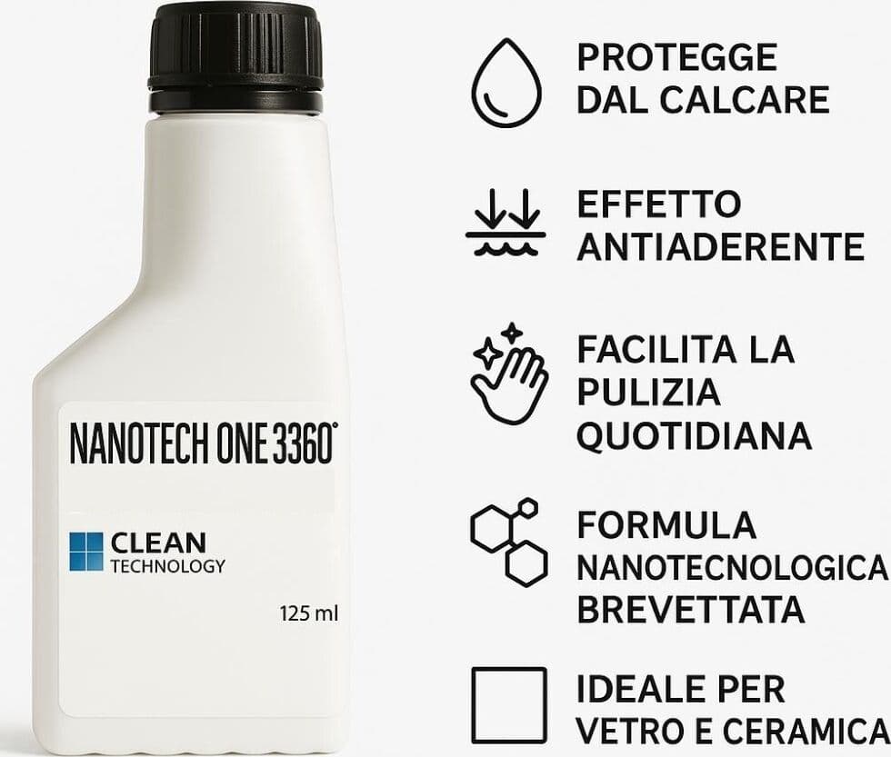 Trattamento Anticalcare Professionale per Box Doccia NANOTECH ONE 3360 - 2