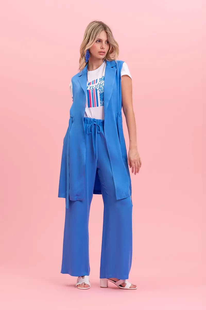 NUALY DAILY | Pantalone morbido con coulisse - 2