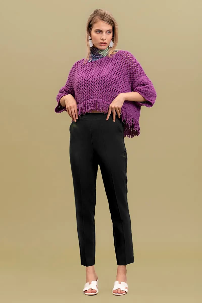 NUALY DAILY | Pantalone taglio classico - 7
