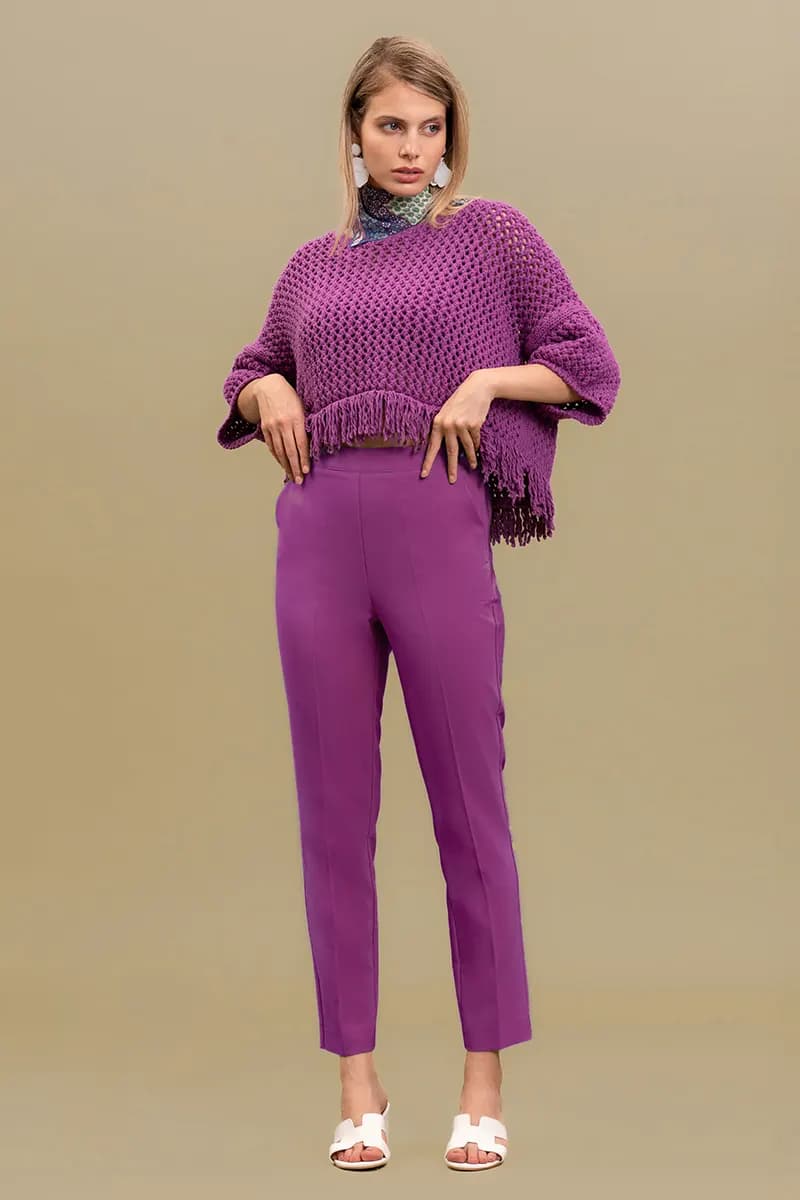 NUALY DAILY | Pantalone taglio classico - 2