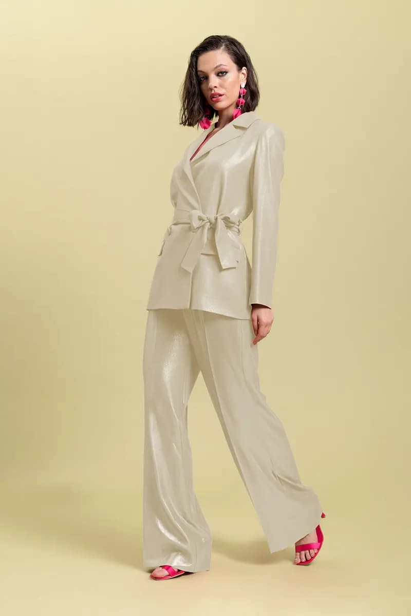 NUALY GLAMOUR | Giacca con fusciacca - 2