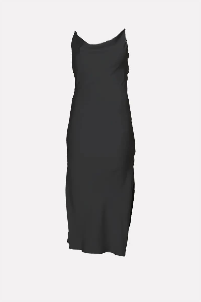 NO-NA' | Abito midi con perle schiena - 6