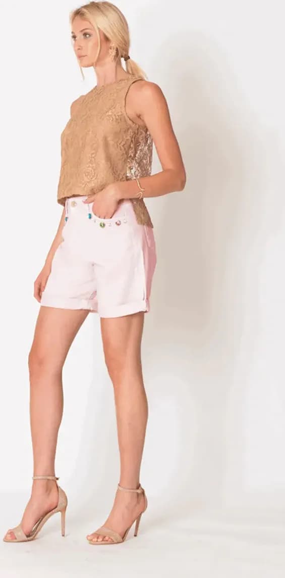SISTE'S | Top pizzo asimmetrico - 7