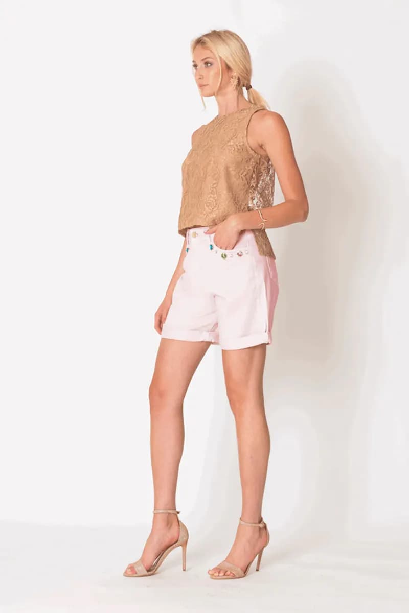 SISTE'S | Top pizzo asimmetrico - 7