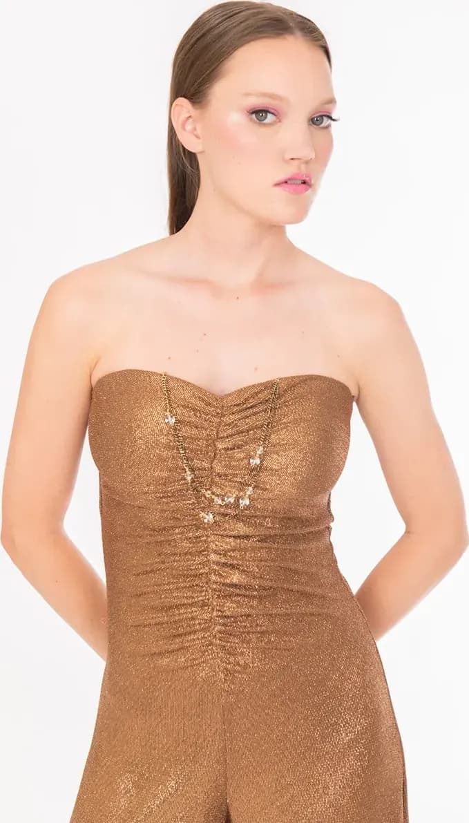 SISTE'S GOLD | Tuta fascia con gioiello - 2