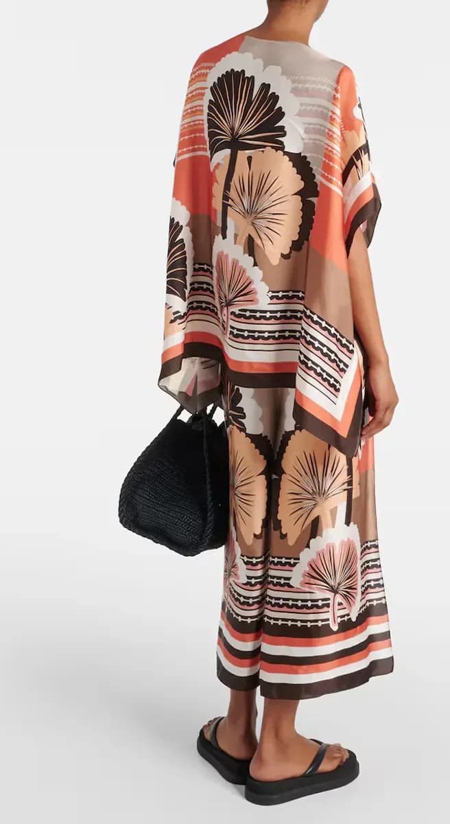 MAX MARA | Blusa in raso stampato - 3