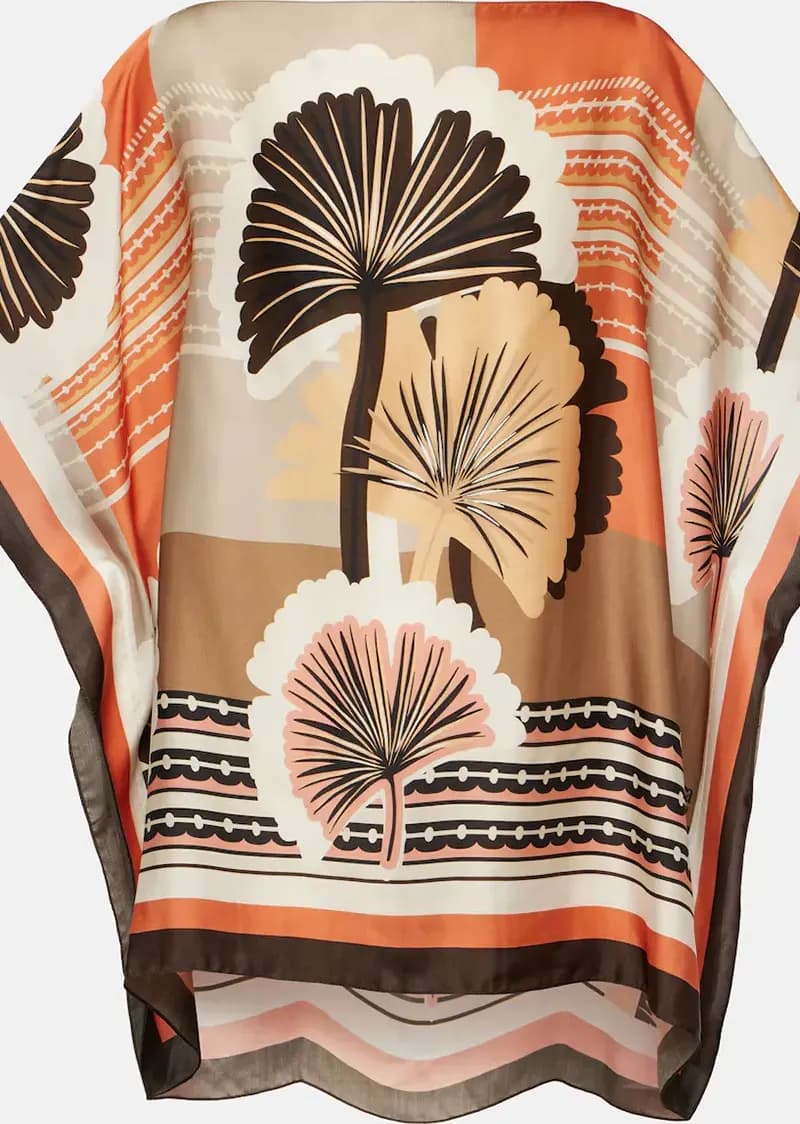 MAX MARA | Blusa in raso stampato - 5