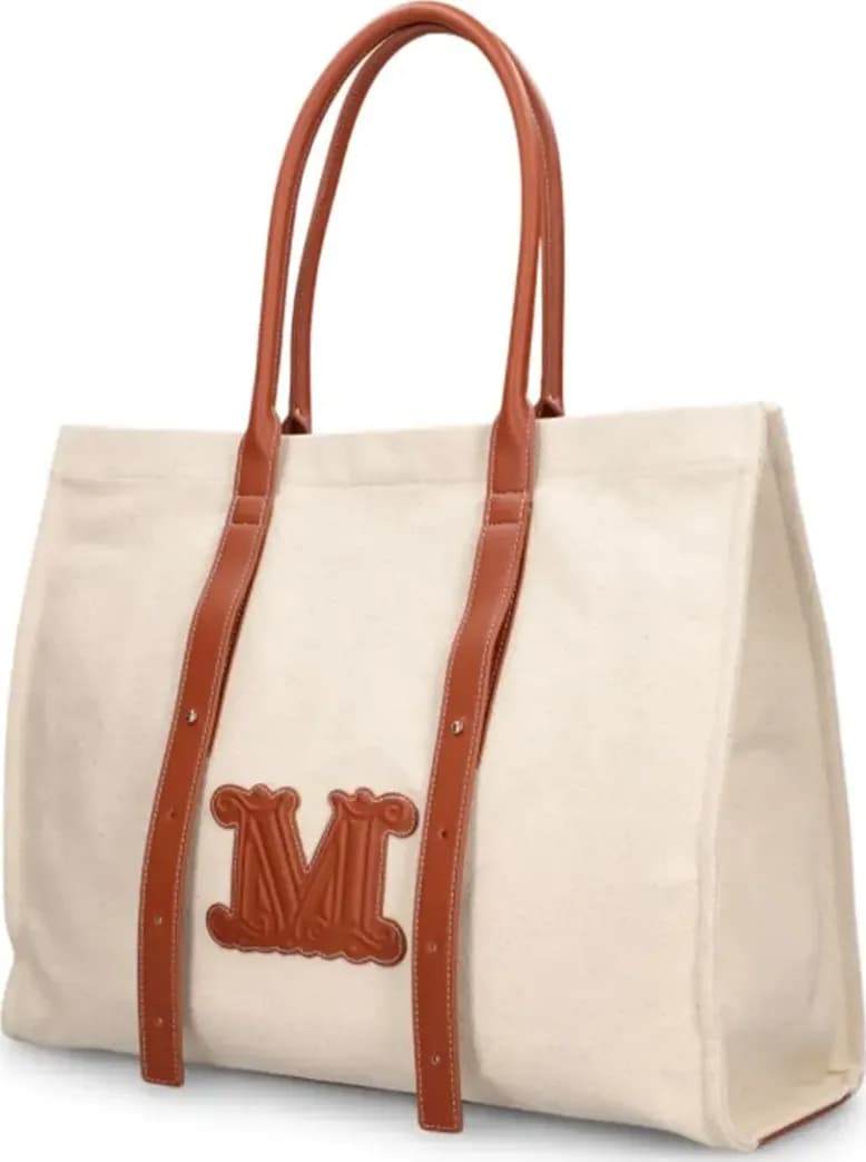 MAX MARA | Borsa shopping in cotone - 3