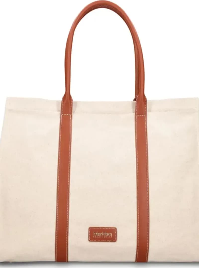MAX MARA | Borsa shopping in cotone - 5