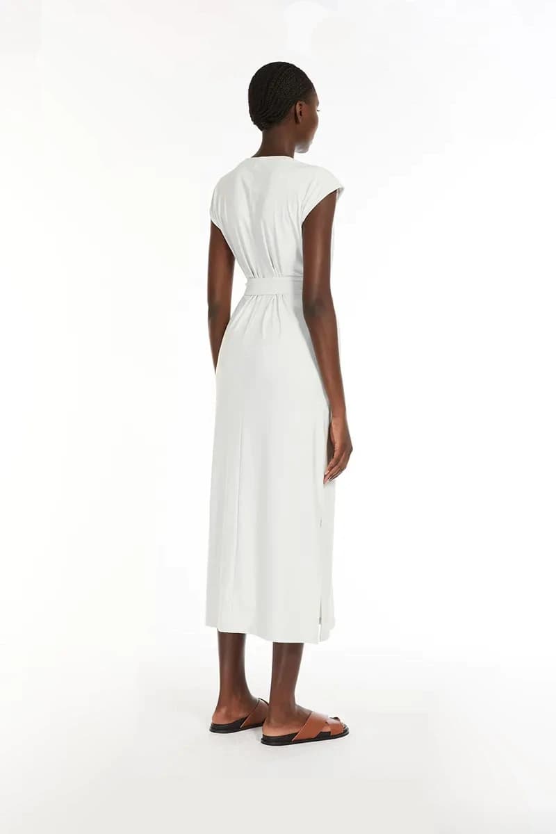 MAX MARA | Abito smanicato in jersey stretch - 2