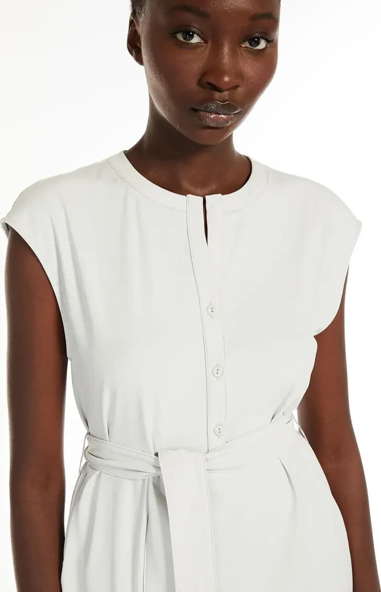 MAX MARA | Abito smanicato in jersey stretch - 3