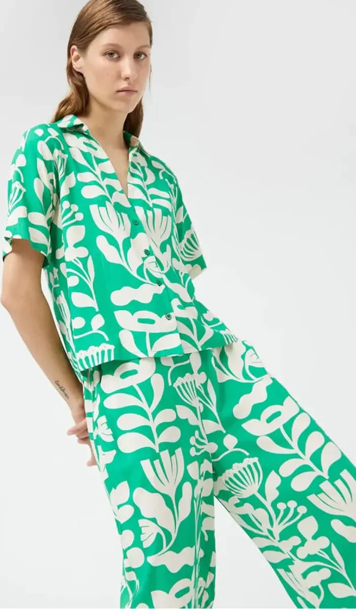 COMPANIA FANTASTICA | Camicia floreale Hortencia