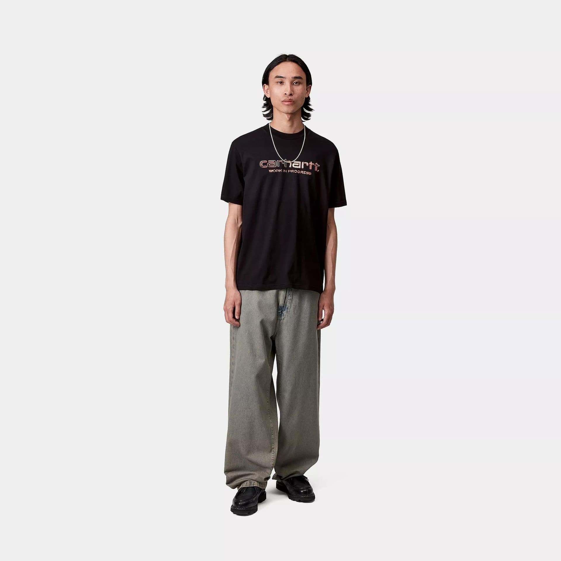 T-shirt Carhartt Solar Chrome Script black - 5
