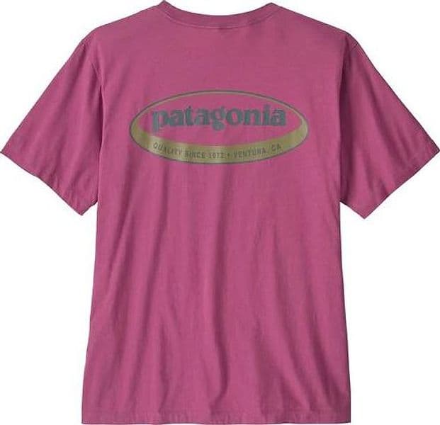 T-shirt Patagonia 95 Oval Logo Pink - 2