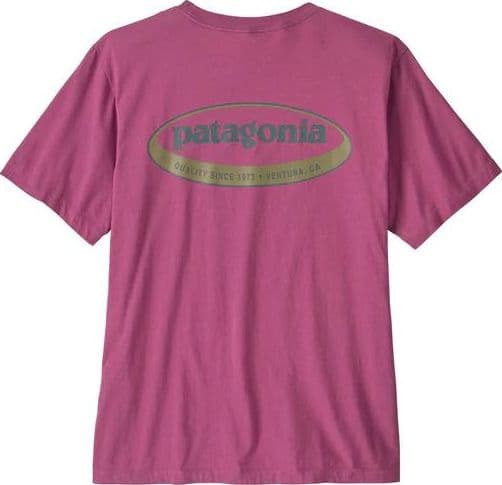 T-shirt Patagonia 95 Oval Logo Pink - 2