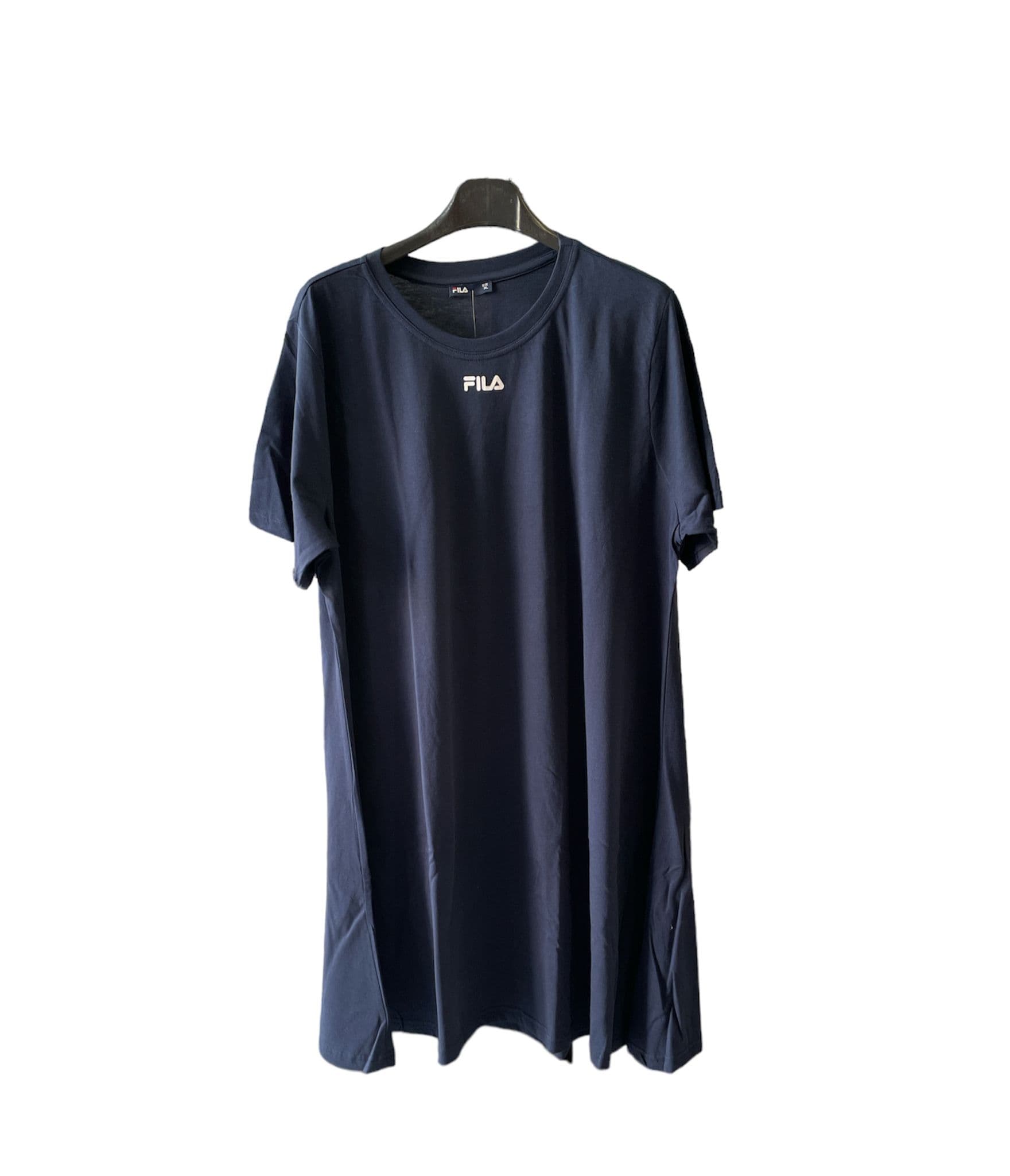 Vestitino donna tinta unita mezza manica 100% cotone – Fila 4170 - 2