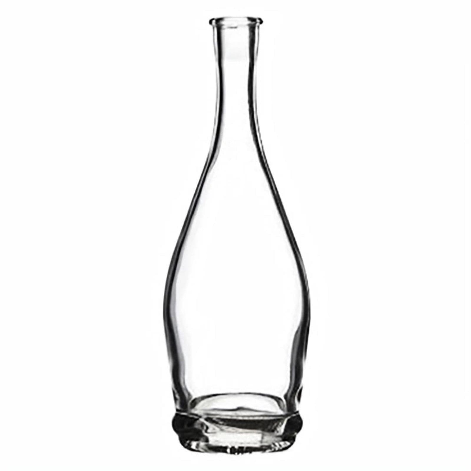 Bottiglia per distillati e liquori in vetro modello "Gemma" da 500 mL - 4