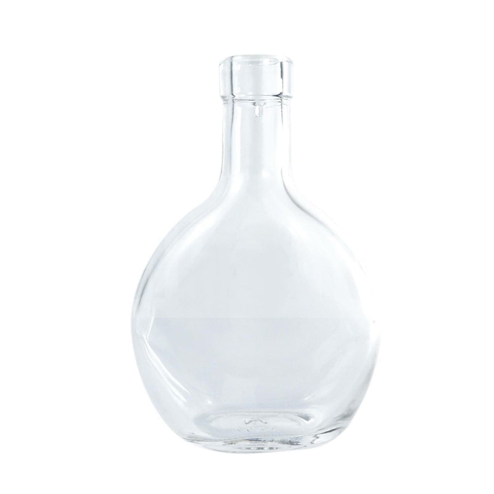 Bottiglia per distillati e liquori in vetro modello "Anforif" da 200 mL - 4