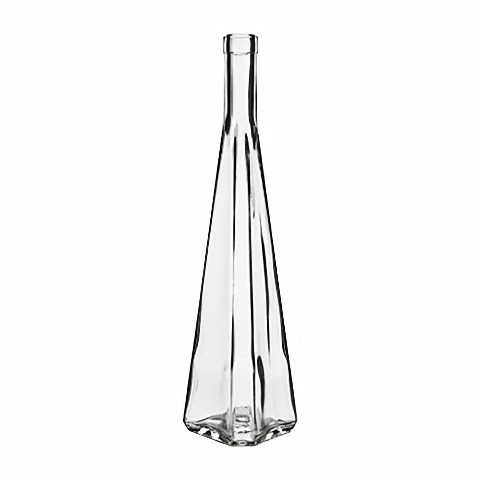 Bottiglia in vetro per distillati e liquori "Palazzo" capacità da 500 mL - 4